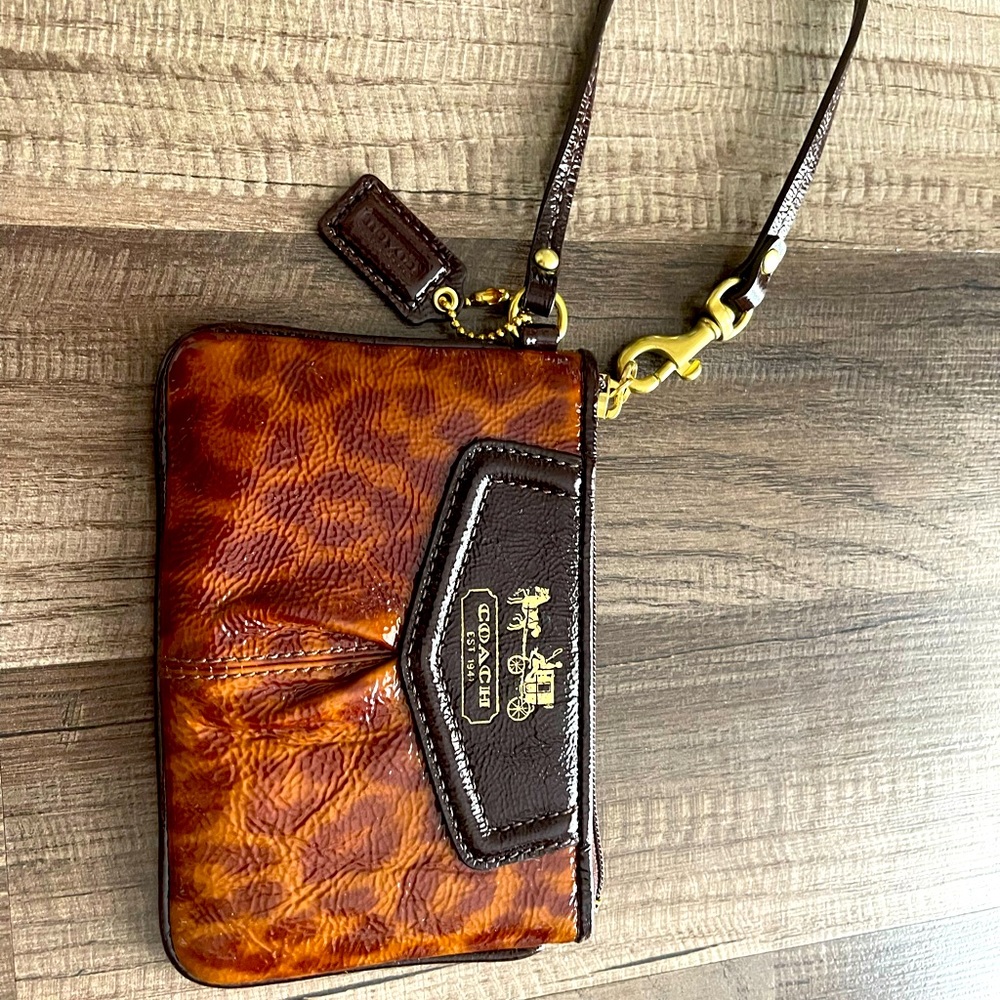 Coach wristlet